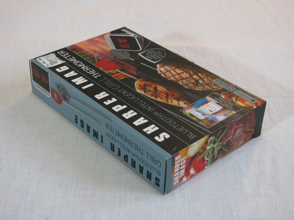 NEW Sharper Image Bluetooth Intelligent Grill Thermometer rr