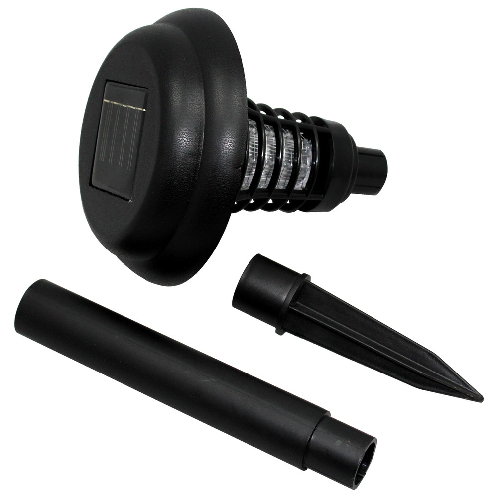 Solar Bug Zapper LED & UV Light Pathway Lighting Insect & Mosquito Control Safe