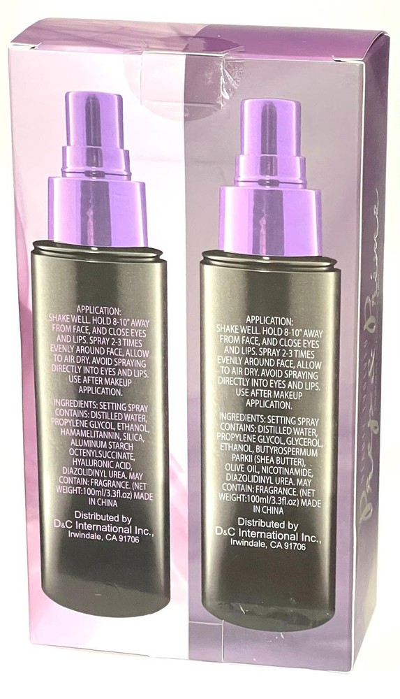 beauty evolved Prep & Prime + makeup setting spray SEALED