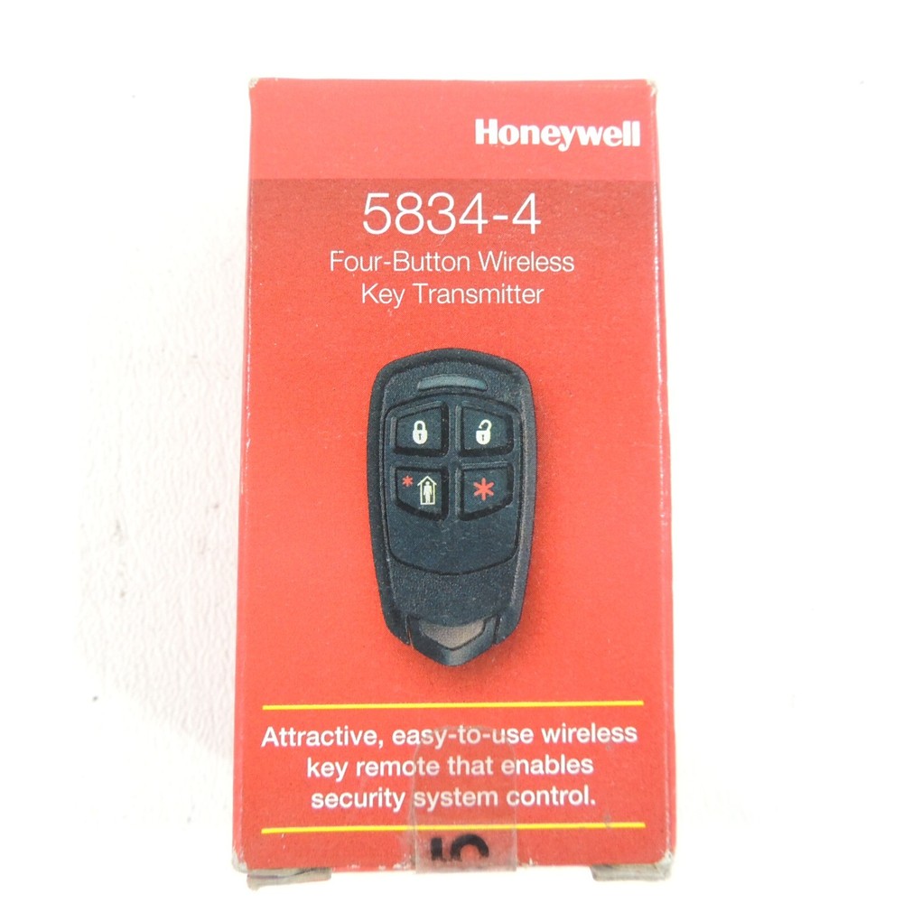 Honeywell Four-Button Wireless Key Remote 5834-4
