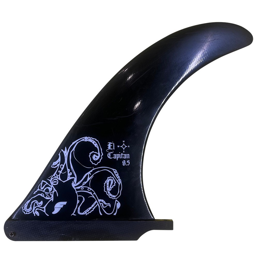 8.5” El Capitan Performance Flex Fin - Used Performance Trailing Single Fin - Bl