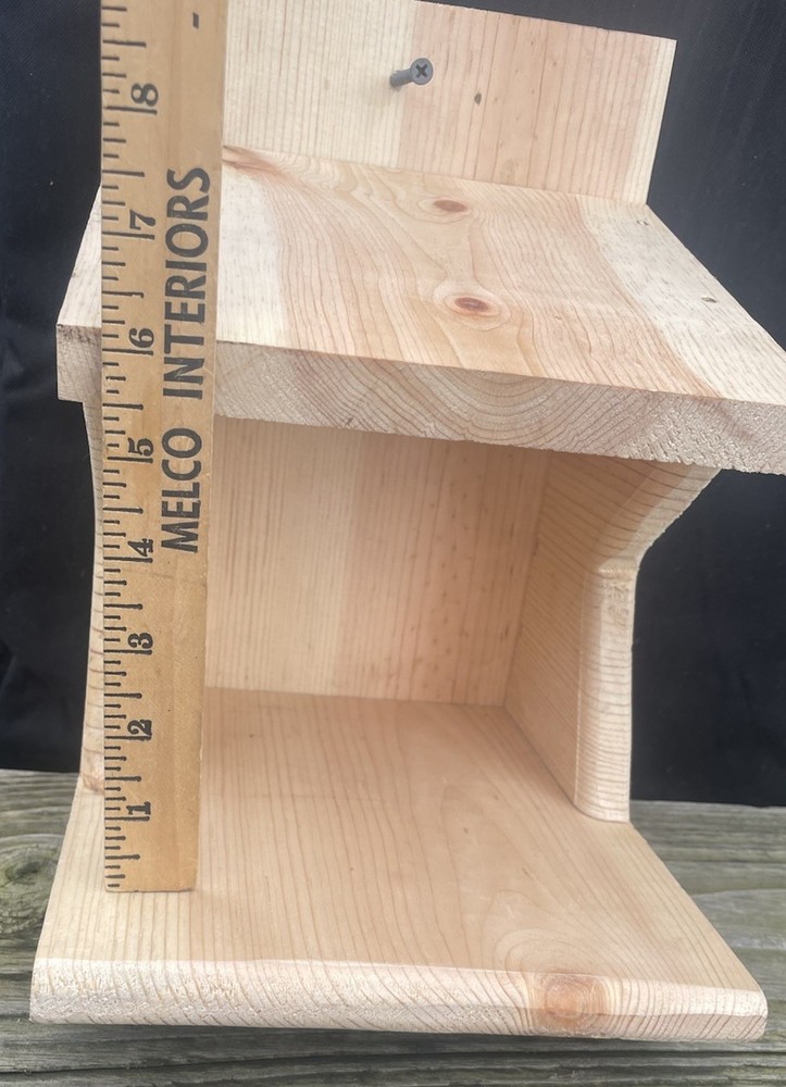 Pine Wood Robin Nesting Box~Dove Nesting Box~Cardinal Home~phoebe Nesting Box