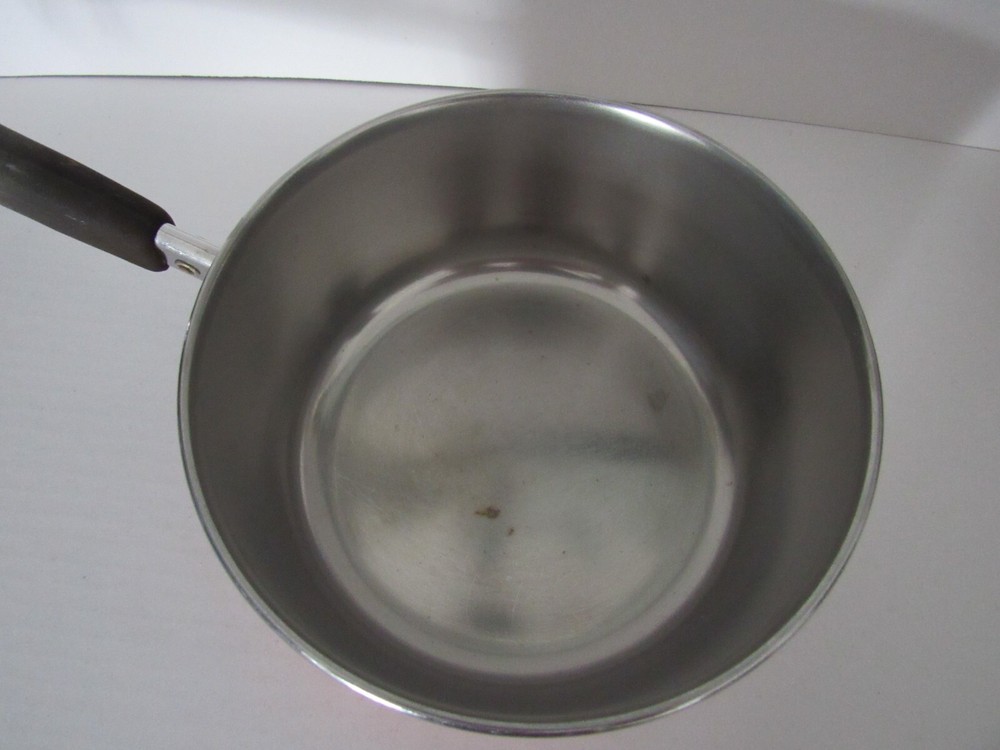 Revere Ware 1 Quart #87 Copper Bottom Saucepan