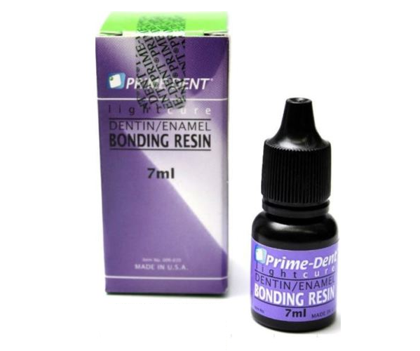 PRIME-DENT Dental Light Cure Dentin Enamel Bonding Resin 7 mL Bottle USA DEALER