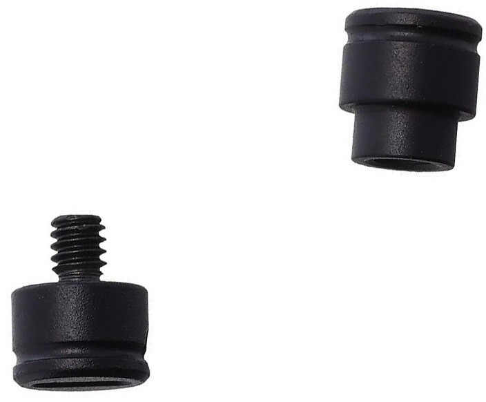 Flytanium Blk Titanium Slotted Thumb Stud For Benchmade Bugout/Compatible Models