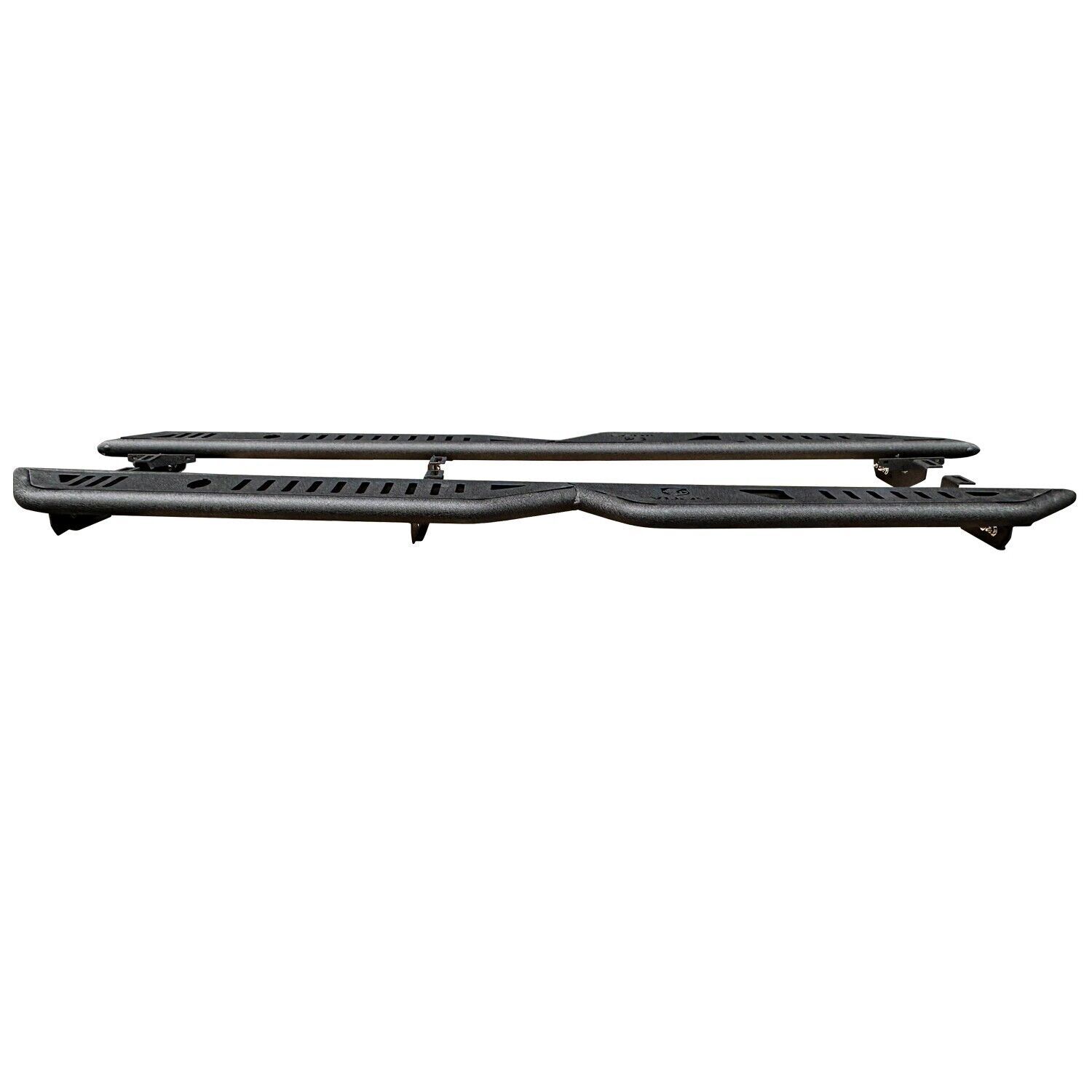 MST Black Running Boards/Nerf Bar/Side Step For20-24 Jeep Gladiator JT 4 Doors