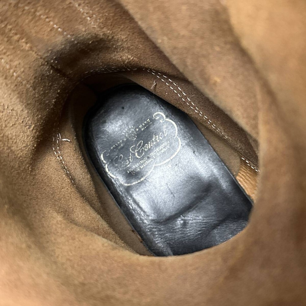 LOST CONTROL Boots Engineer Boots Leather Brown Size 9