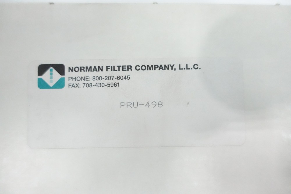Norman Filter PRU-498 Hydraulic Filter Element