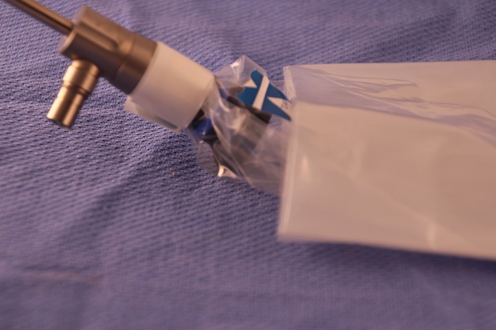 Camera drape for laparoscopic camera