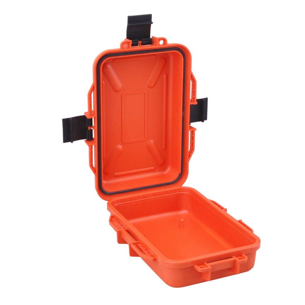 2 Pack Outdoor Plastic Waterproof Survival Case Container Storage Carry Box