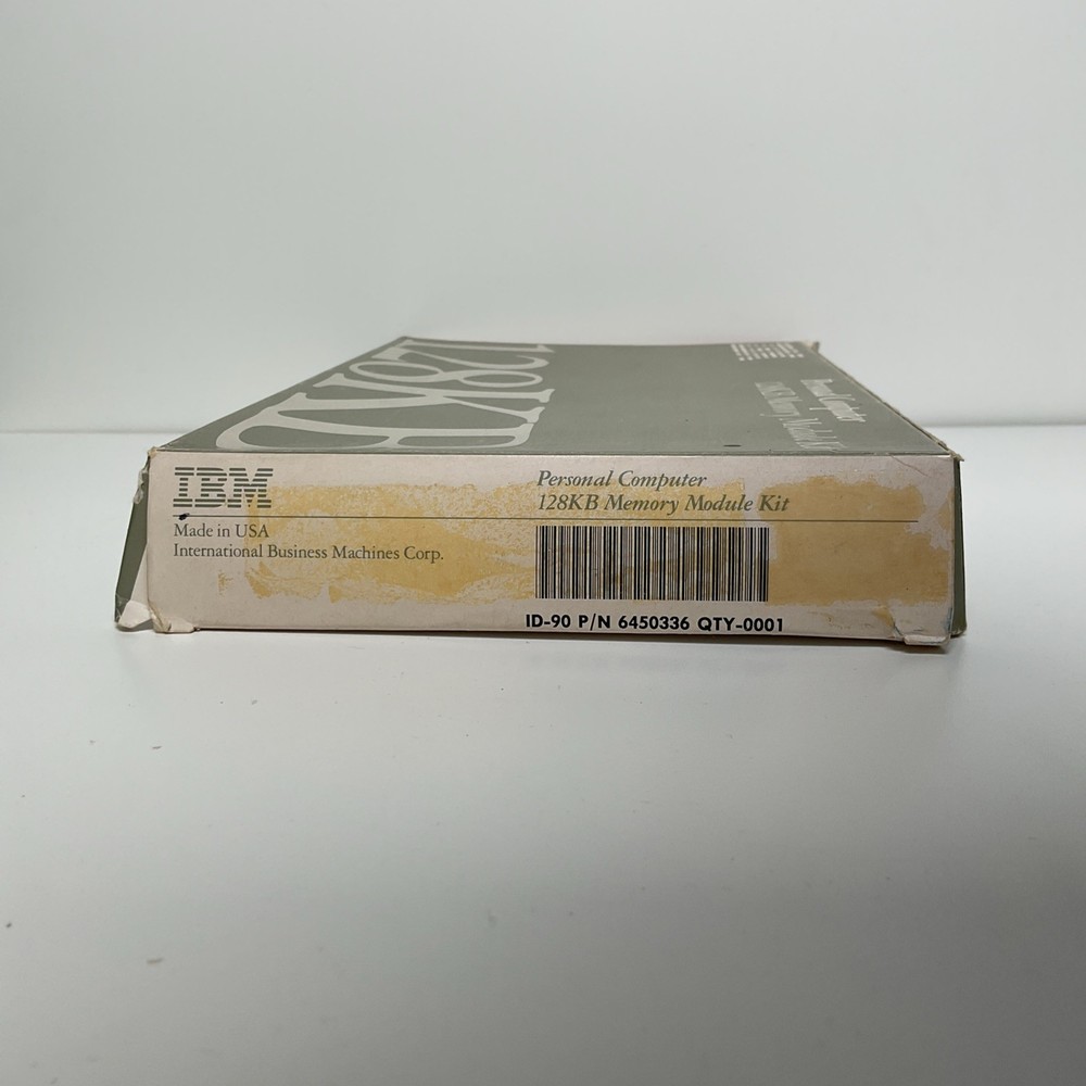 IBM Personal Computer 128KB Memory Module Kit 6540336 - Open Box
