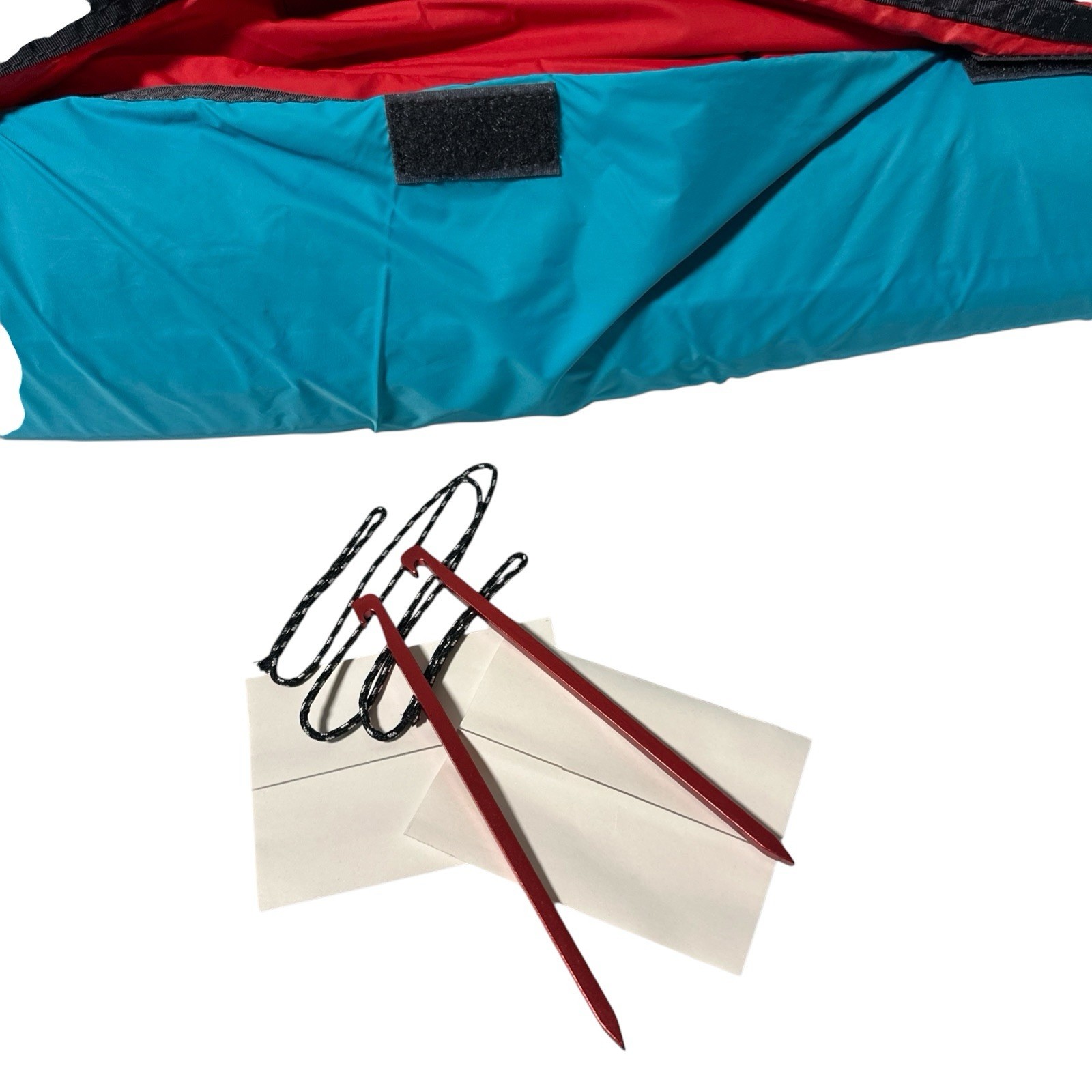 ENO Billow Air Lounger or Ground Hammock Red / Blue w/ Accessories