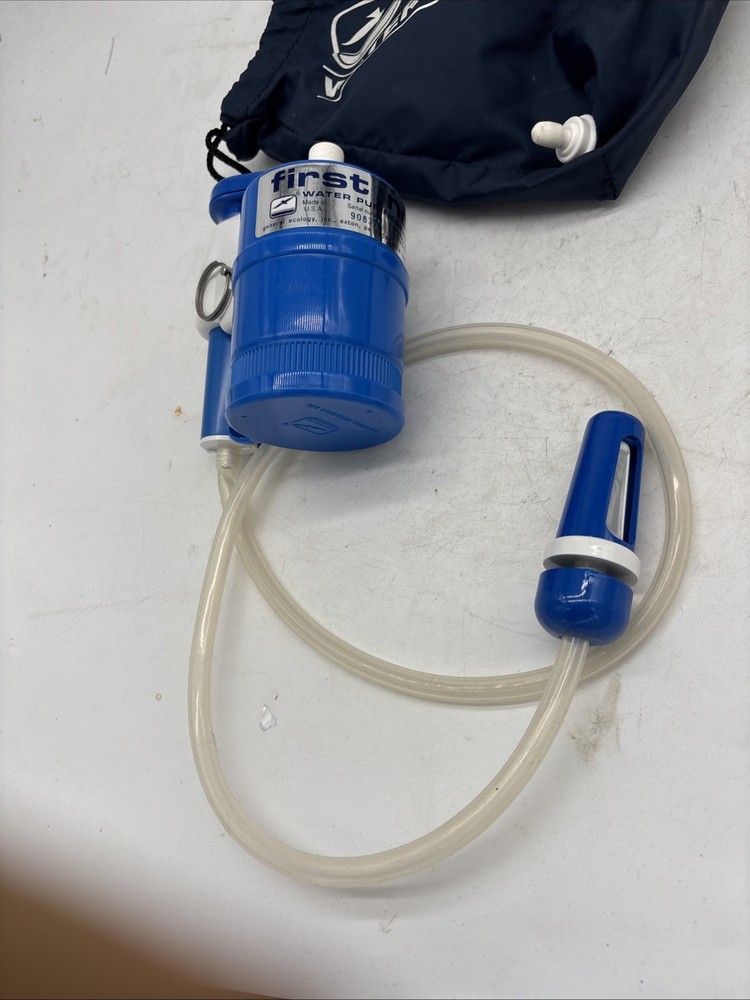 First Need Portable Water Purifier Microfilter Filter Pump Purification System