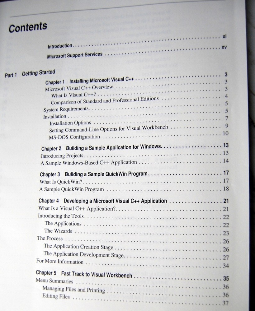 Microsoft Visual C++ User's Guides