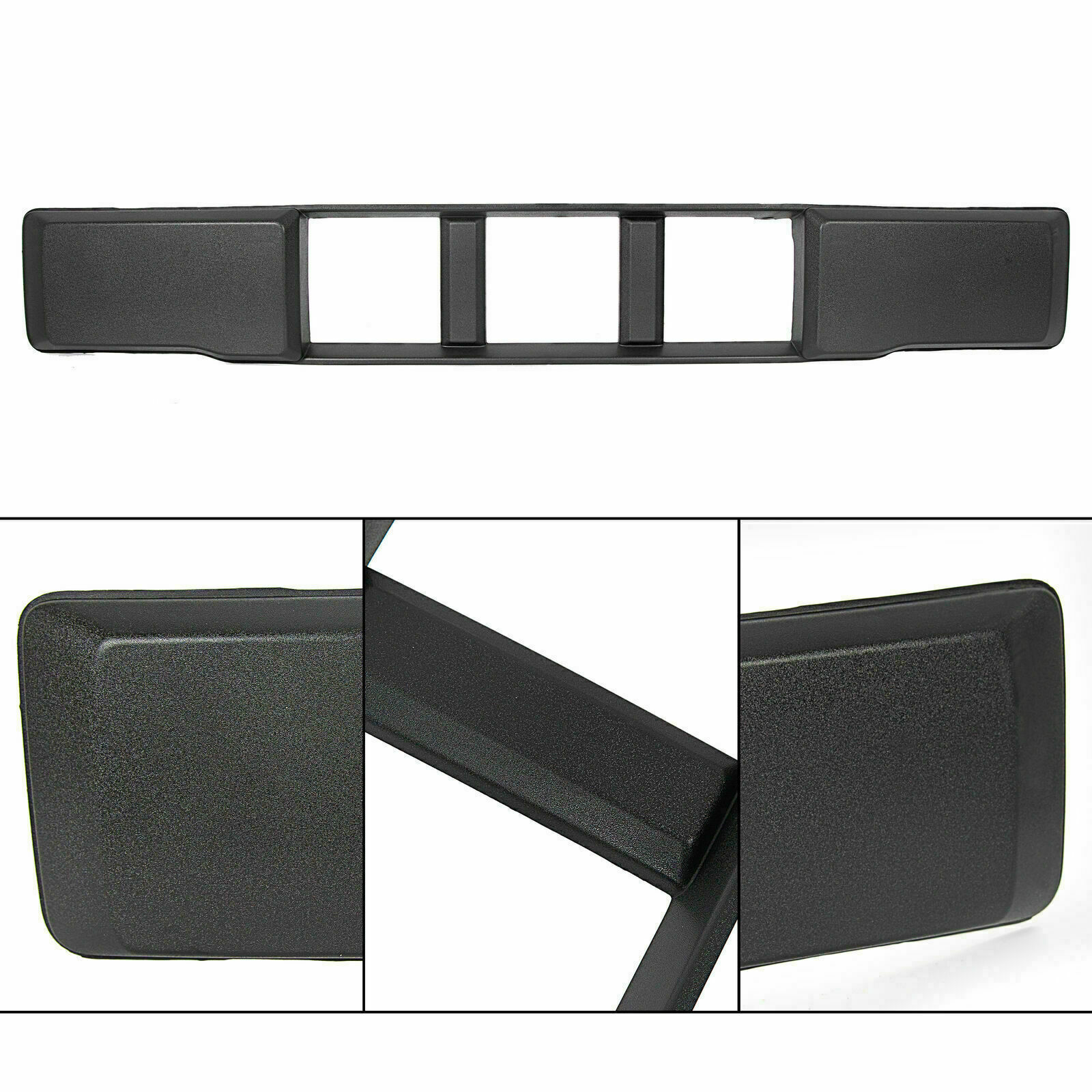 For Ford F-150 F150 2015 2016 2017 Textured Front Bumper Lower Grille Trim Panel