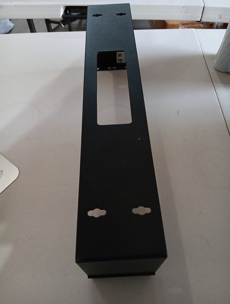 2U Vertical Wall Mount Rack Bracket Two Rack Space, Wall Mounting Bracket