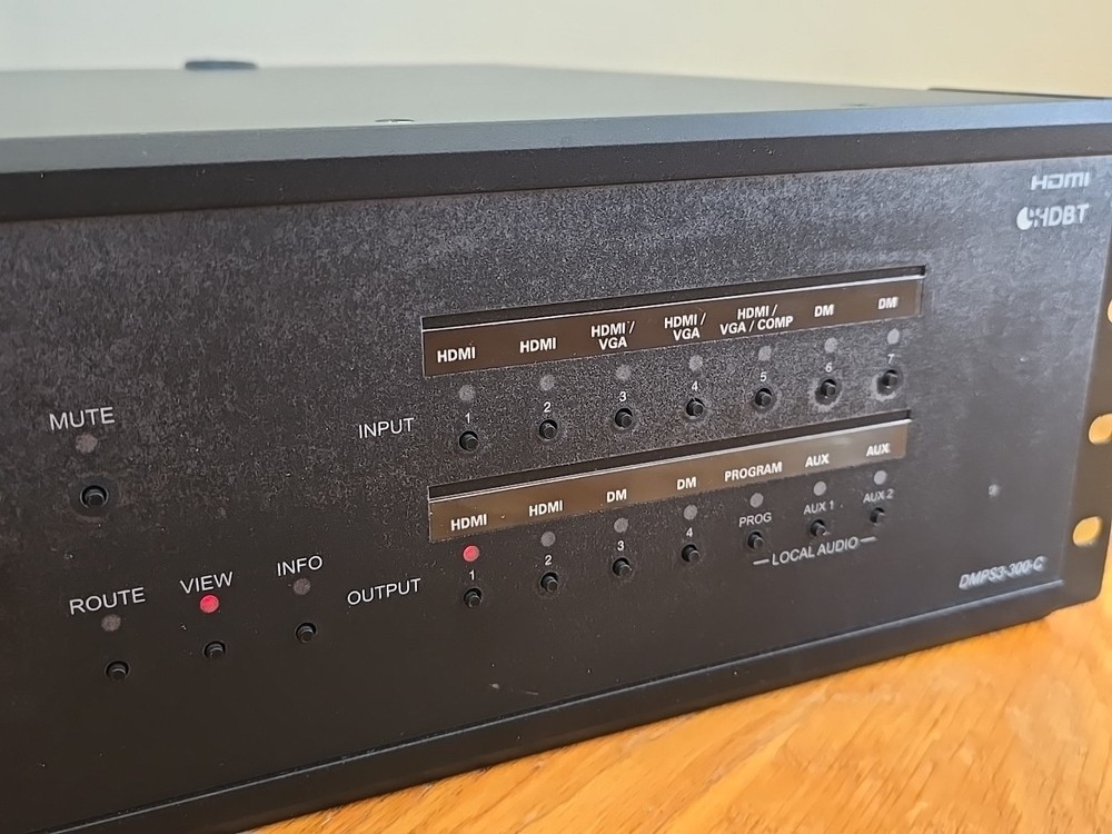 Crestron DMPS3-300-C 3-Series DigitalMedia Presentation System -Tested Working