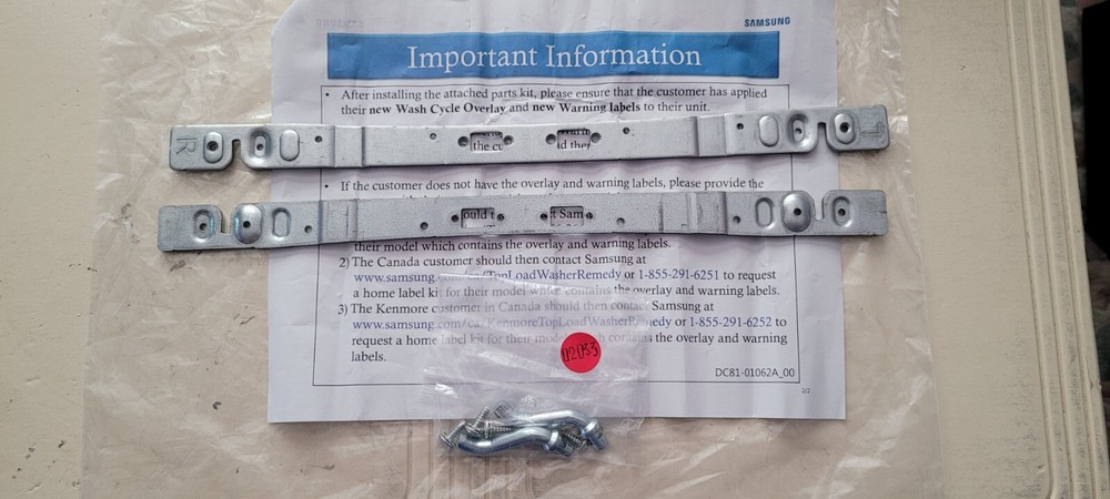 Samsung   KIT Insert  DC82-01097W