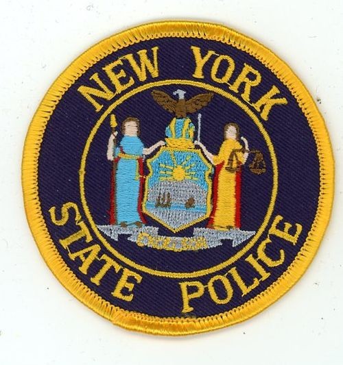 NEW YORK STATE POLICE NICE 3" PATCH SHERIFF