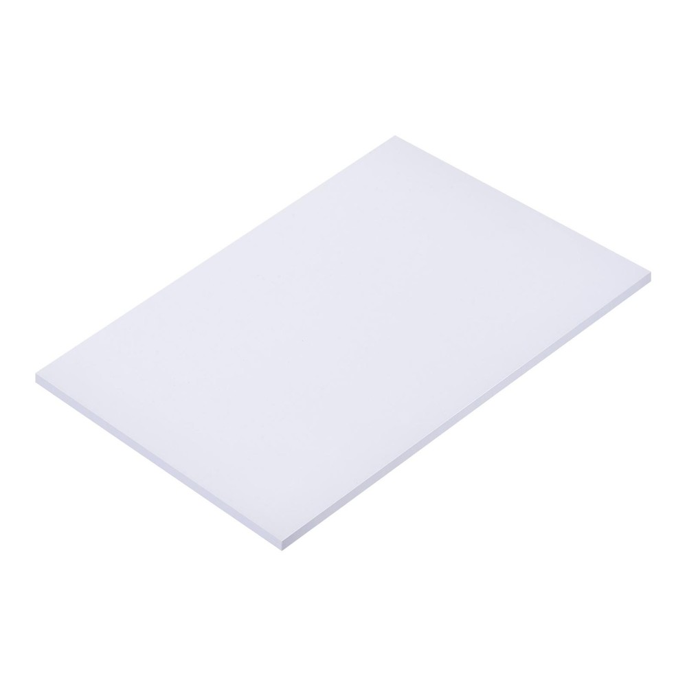 White ABS Plastic Sheet 7x4x0.2" for Building Model, Panel