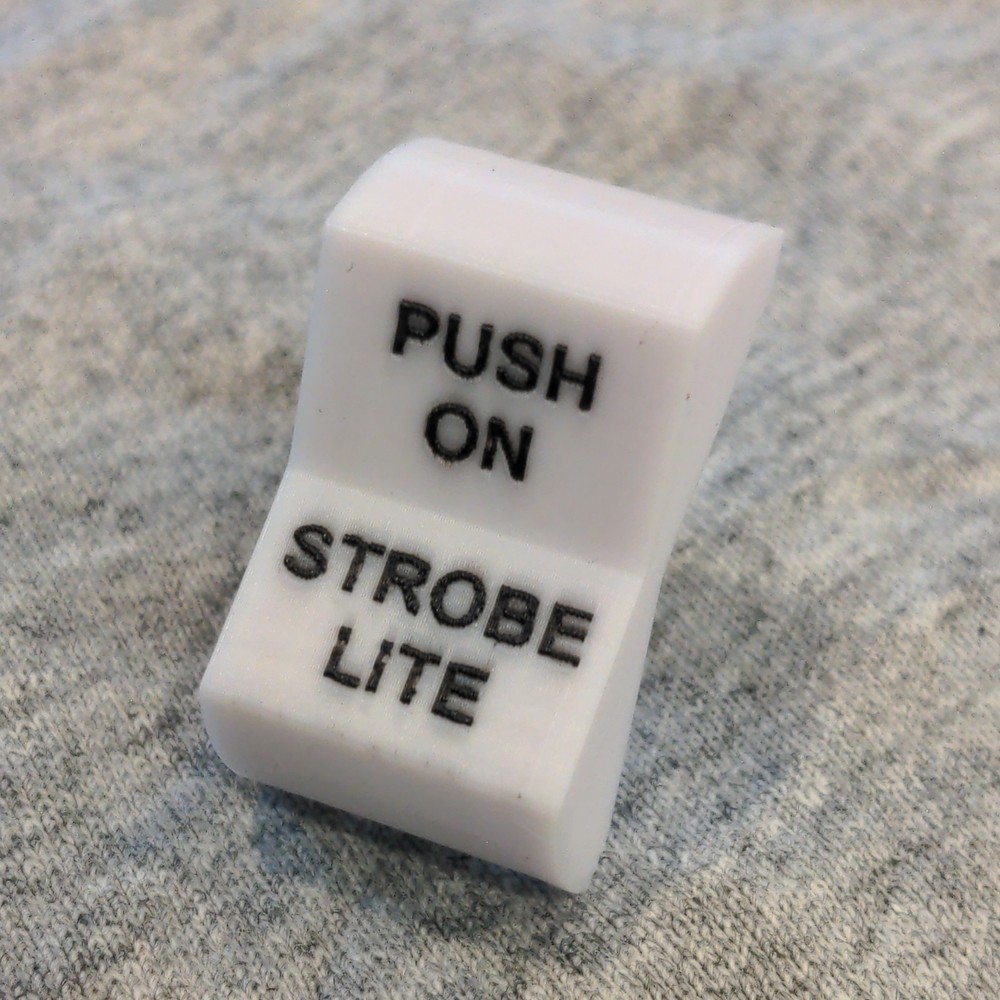 Strobe Light Mooney Klixon Switch Cover