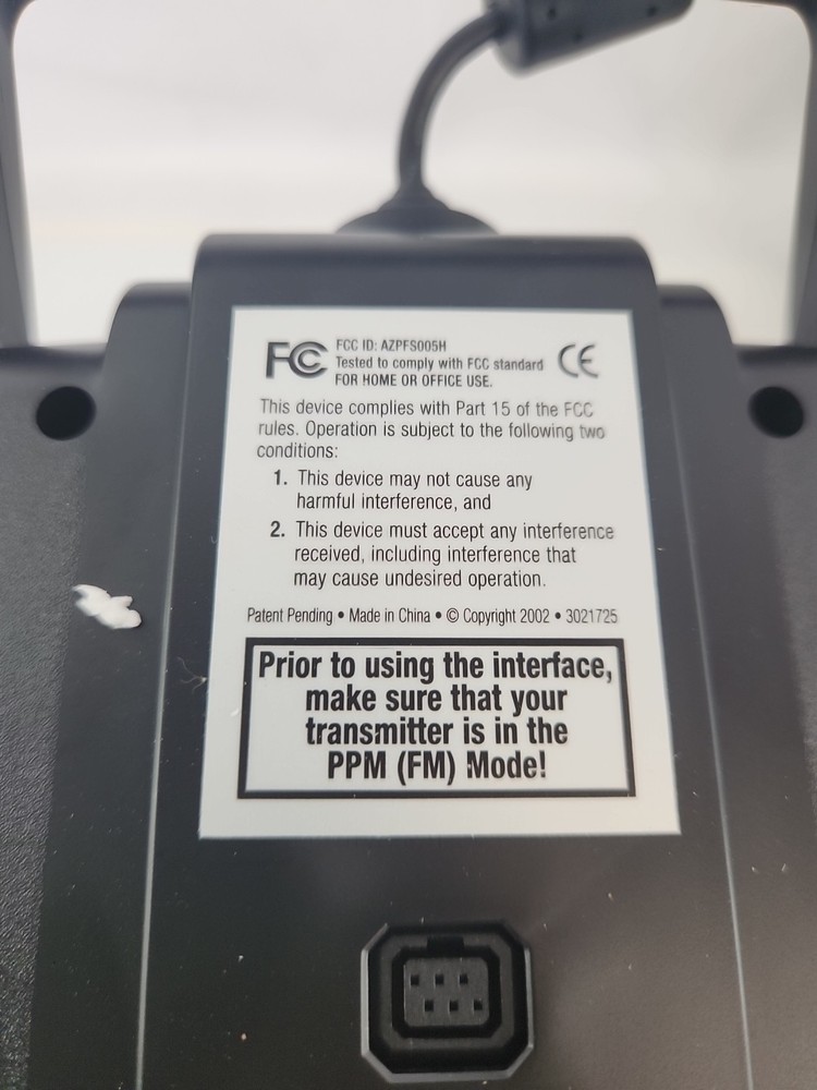 RealFlight R/C flight simulator G3 Interlink controller Plus by Futaba 3D +