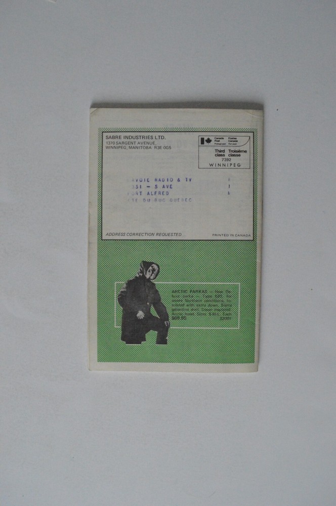 SABRE Industries 1972 Brochure