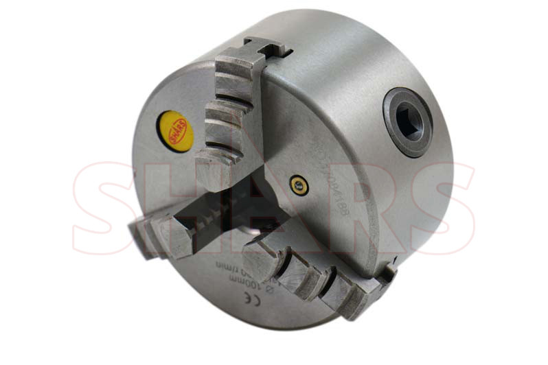 4" 3 Jaw Lathe Chuck Precision Self Centering w/ TIR Certificate 2 Set Jaw M[