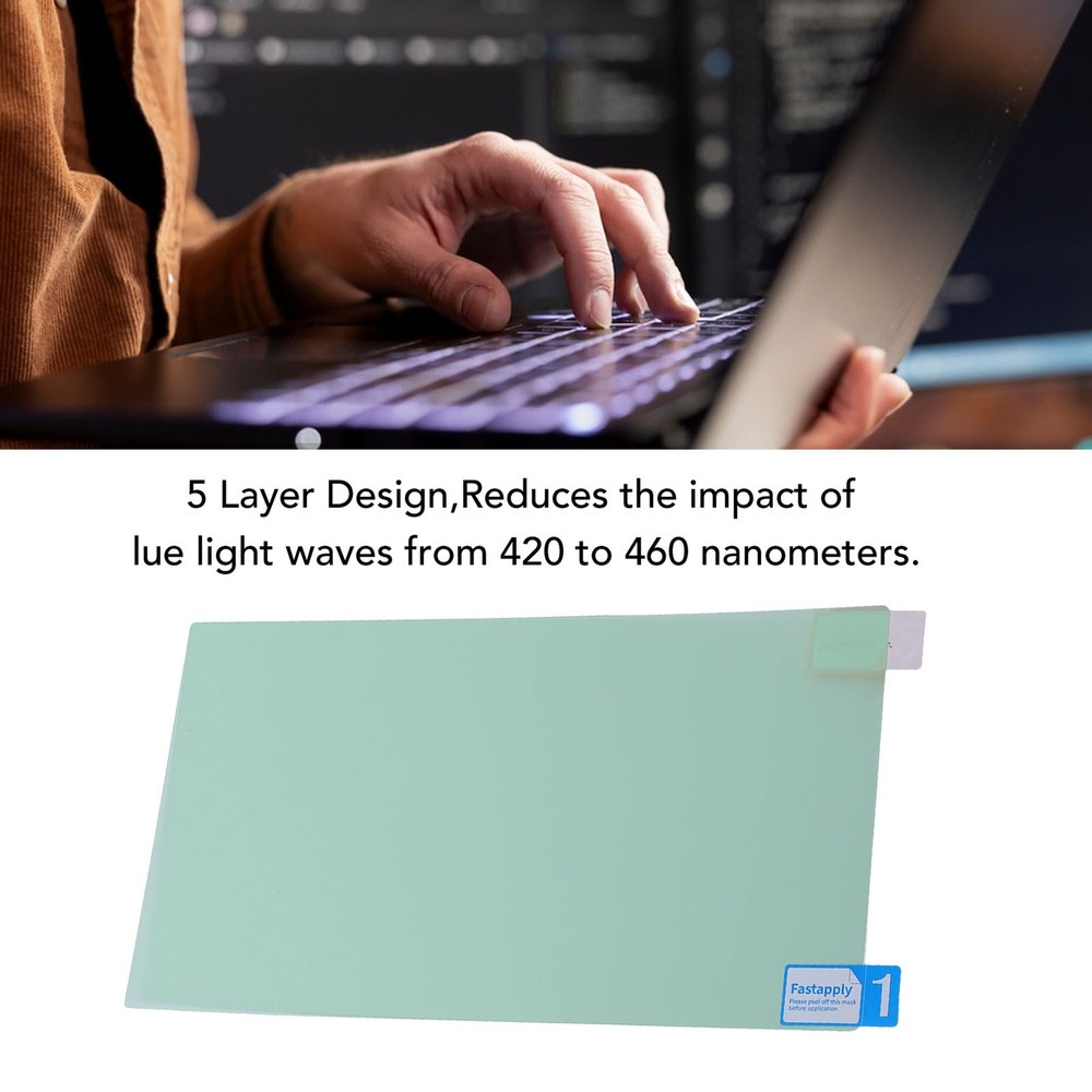 Laptop Blue Light Blocking Screen Protector 16:9 Protector Film