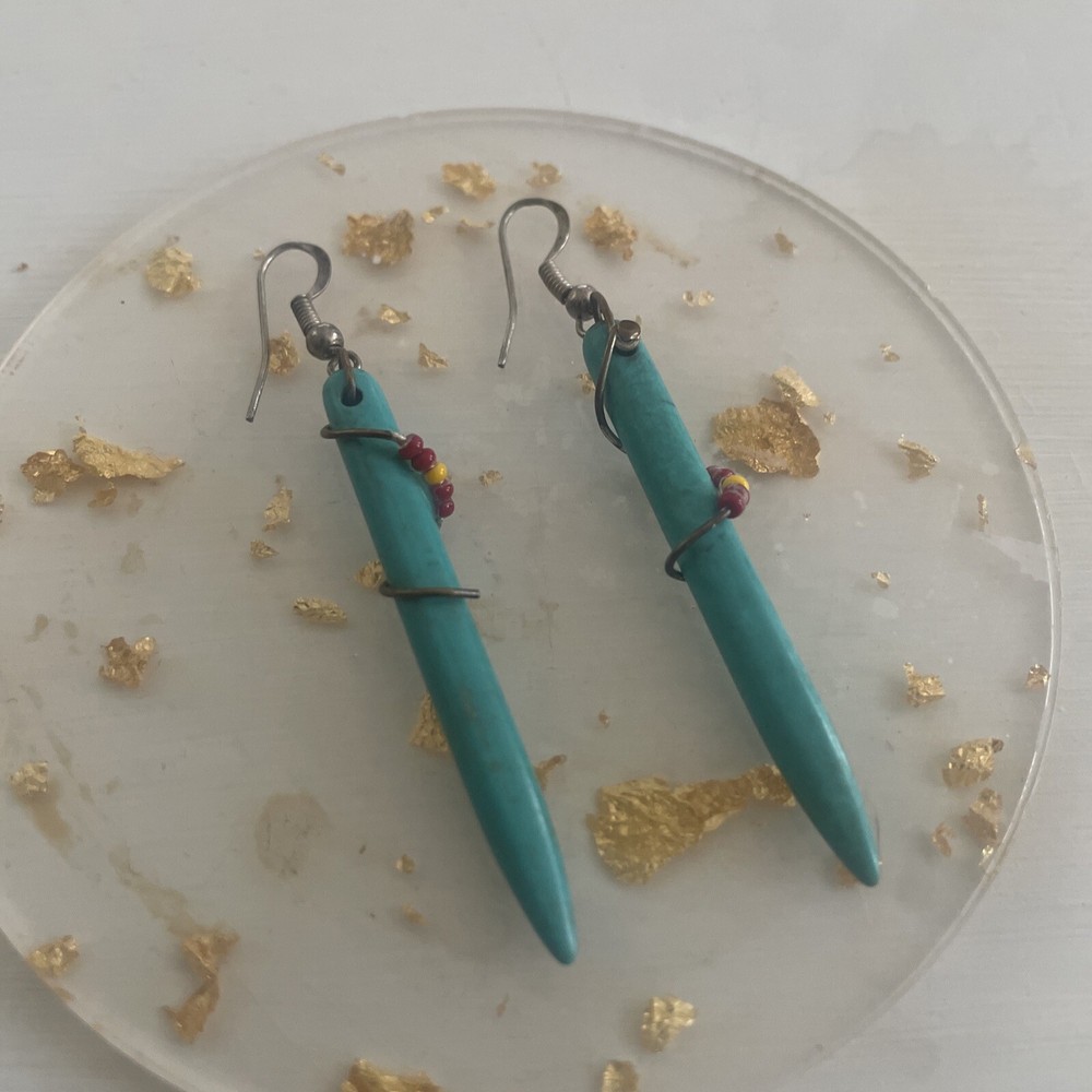 Hand Made Turques Earings