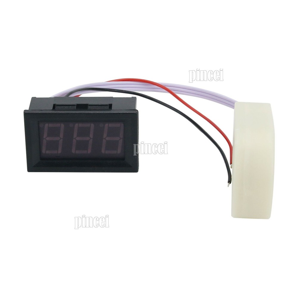 DC 100A Hall Current Voltmeter Isolated 0.56 inch Digital Voltage Current Meter
