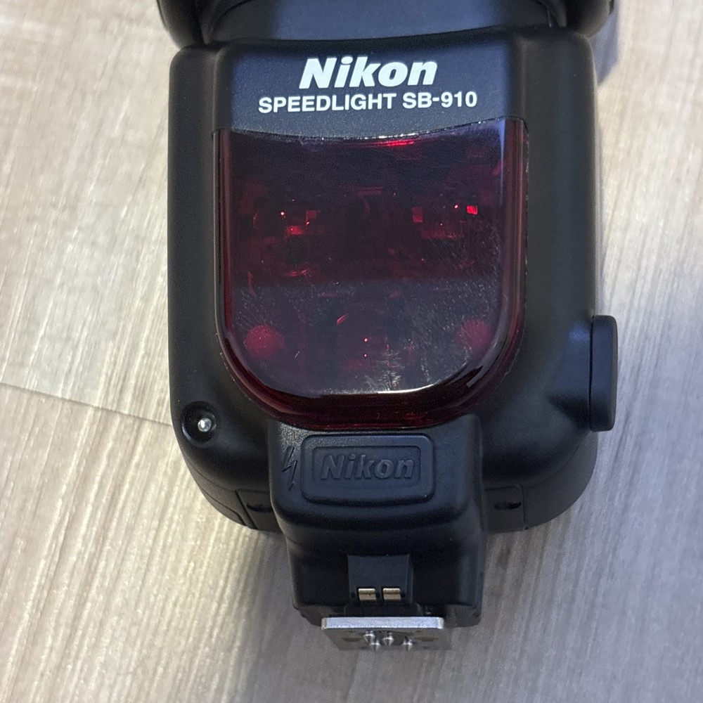 Nikon Speedlight SB-910 Flash Tested & WORKING Whitout Camera