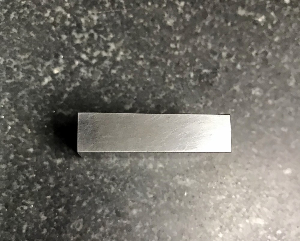 .9000 CARBIDE Gage Block Grade 2 Rectangular SOLID CARBIDE 2 Small Chips
