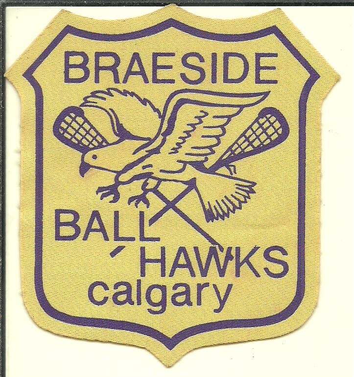Braeside Ball Hawks (Calgary) Patch