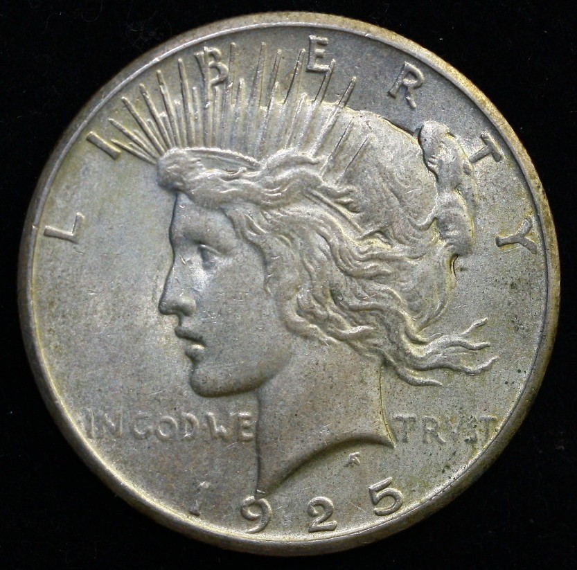1925 Peace Dollar 90% Silver -  Uncirculated  #P24