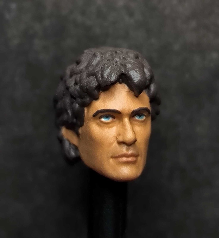 130 MICHAEL KNIGHT RYDER /  DAVID HASSELHOFF  - custom resin headcast