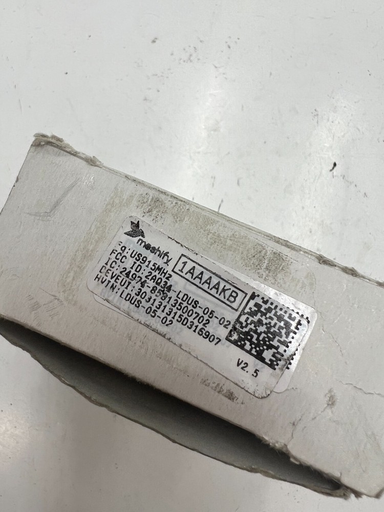 (QTY 2) Meshify Smart Water Leak Sensor 1AAAAKB