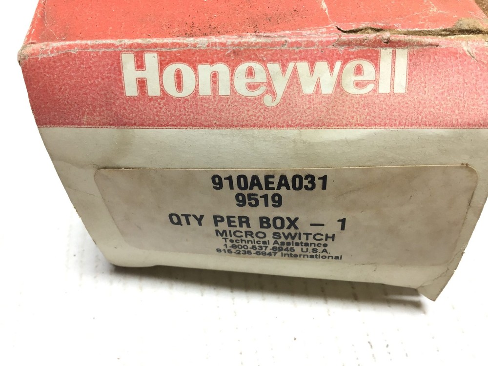 Honeywell 910AEA031 Micro Switch Rotary Switch Operator 1 Watt Max 