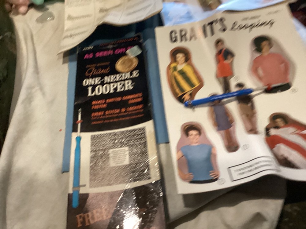 Grant One-Needle Looper w/instructions and patterns