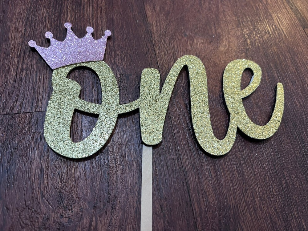 Crown Girl  Cake Topper