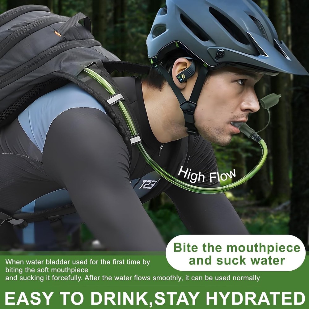 Hydration Bladder, 2L Water Bladder - Military Green
