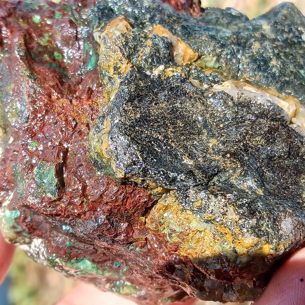 Copper Silver Ore From Silver Tuna Mine