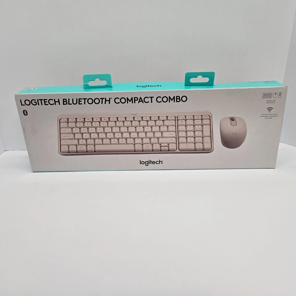 Logitech Bluetooth Compact Combo - Pink: Wireless Technology 920-013509