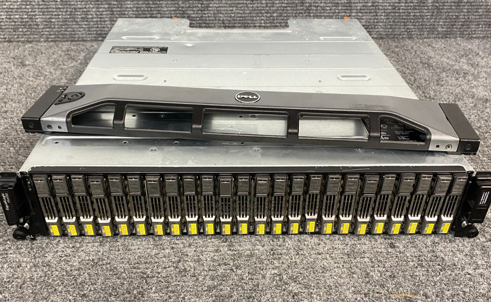 Dell EqualLogic PS4100 Storage Array, No Drives, 2x Controller Modules w/ Cord