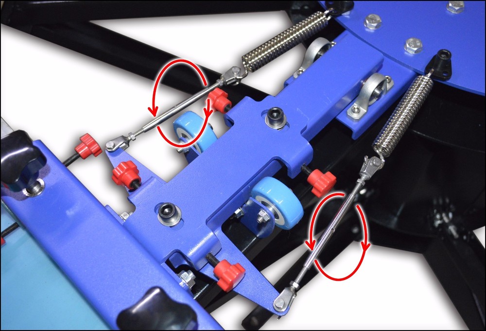 4 Station Screen Printing Machine Silk Screen Press Tool Micro-adjustment Press