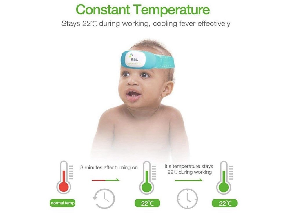 Fever Intelligent Cold Compress Device Electric Forehead Cooling Device