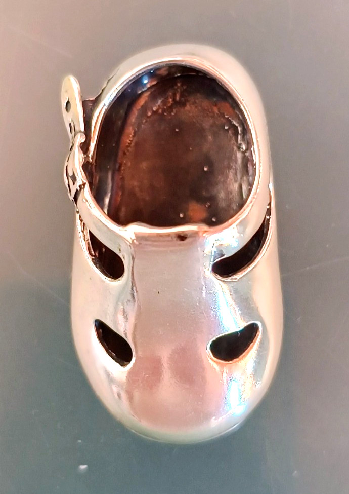 800 Silver Miniature Microfusion, Shoe