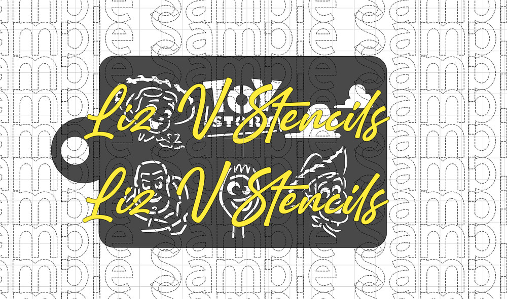 Toy Pals Combo Stencil