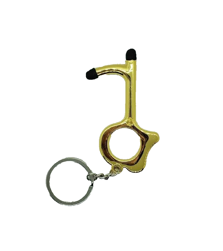 Touchless Tool Elevator Button Key AntimicrobialAlloy Hand Door Opener