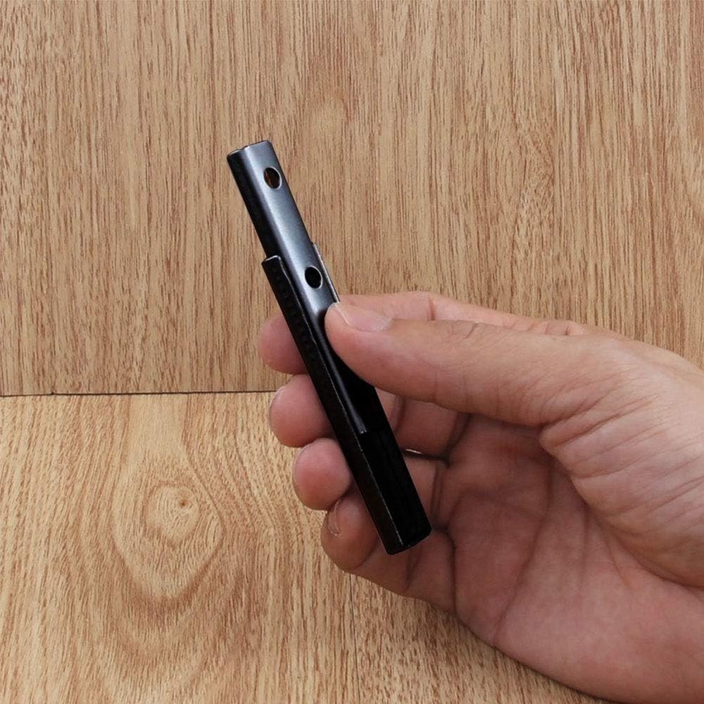 6 Pair Concealed Headboard Panel Wall Fixing Brackets, Interlocking Wall Hangers